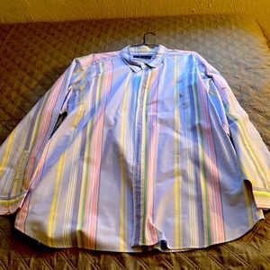 Stripped button up by Ralph Lauran